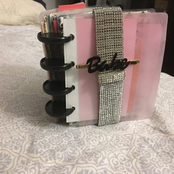 Adjustable bling disc bound/planner belly band - Picture 3 of 6